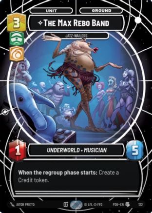 The Max Rebo Band - Jatz-Wailers | Foil (122)  [Galactic Championship 2026]