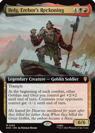 Bolg, Erebor's Reckoning (Extended Art) |  (102) [The Hobbit: Eternal-Legal]