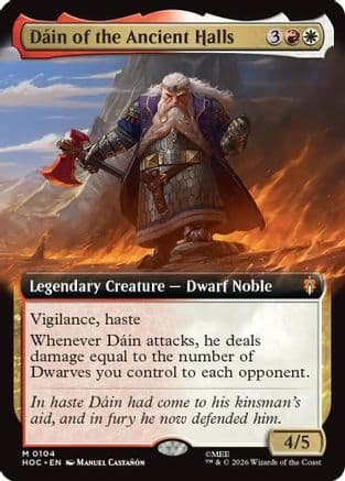 Dain of the Ancient Halls (Extended Art) |  (104) [The Hobbit: Eternal-Legal]