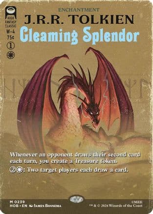 Gleaming Splendor (Borderless) |  Foil (239) [The Hobbit]