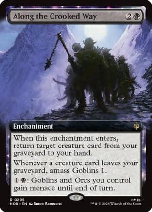 Along the Crooked Way (Extended Art) |  Foil (295) [The Hobbit]