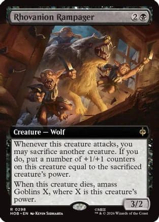 Rhovanion Rampager (Extended Art) |  (298) [The Hobbit]
