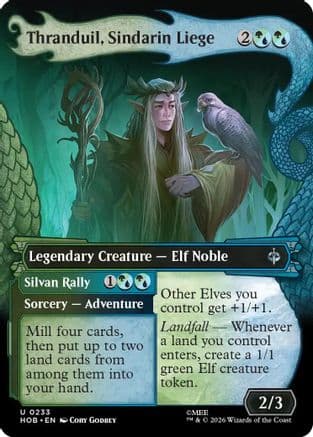 Thranduil, Sindarin Liege (Showcase) |  Foil (233) [The Hobbit]
