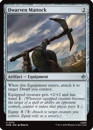Dwarven Mattock |  (172) [The Hobbit]