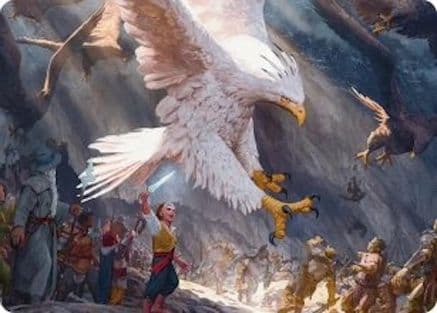 The Eagles Are Coming! Art Card |  (003) [Art Series: The Hobbit]
