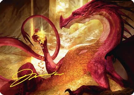 Gleaming Splendor Art Card (Gold-Stamped Signature) |  (004) [Art Series: The Hobbit]