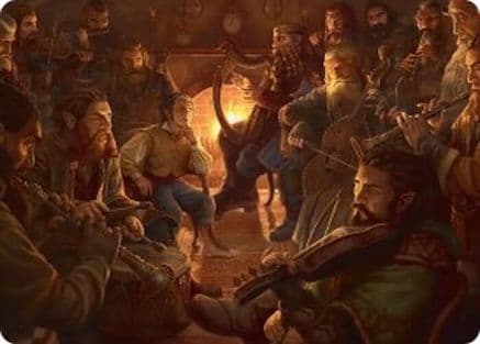 An Unexpected Party Art Card |  (006) [Art Series: The Hobbit]
