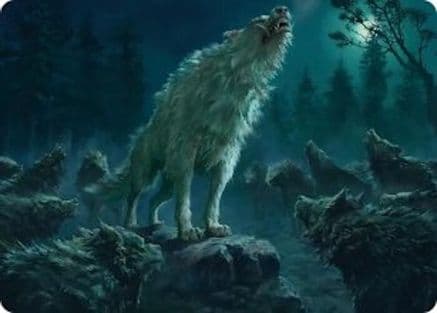 Reverent Howl Art Card |  (016) [Art Series: The Hobbit]