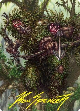 Orcish Bowmasters Art Card (Gold-Stamped Signature) |  (030) [Art Series: The Hobbit]