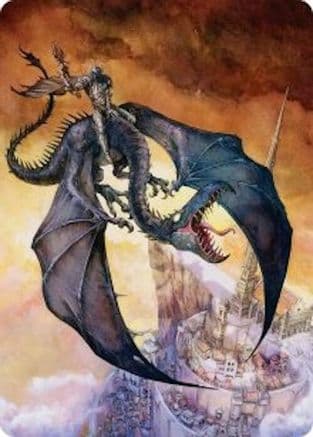 Witch-king, Bringer of Ruin Art Card |  (032) [Art Series: The Hobbit]
