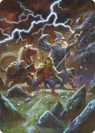 Call Forth the Tempest Art Card |  (033) [Art Series: The Hobbit]