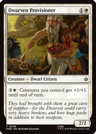 Dwarven Provisioner |  Foil (009) [The Hobbit]