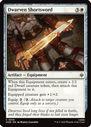 Dwarven Shortsword |  Foil (010) [The Hobbit]