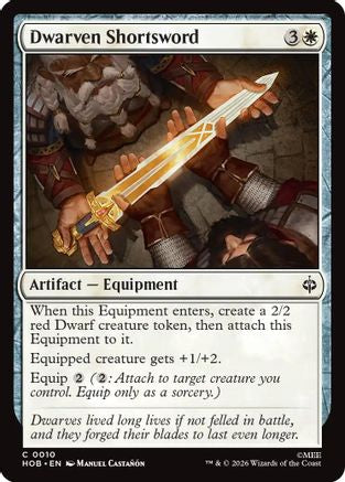 Dwarven Shortsword |  (010) [The Hobbit]