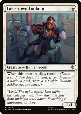 Lake-town Lookout |  Foil (018) [The Hobbit]