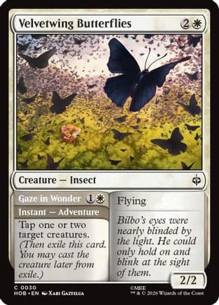 Velvetwing Butterflies |  Foil (030) [The Hobbit]