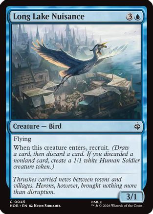 Long Lake Nuisance |  Foil (045) [The Hobbit]