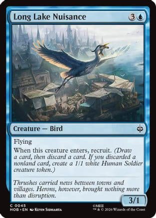Long Lake Nuisance |  Foil (045) [The Hobbit]