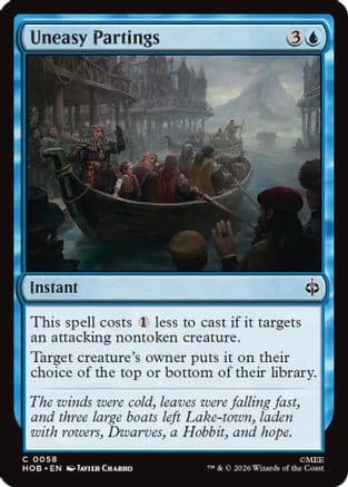 Uneasy Partings |  (058) [The Hobbit]
