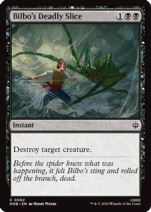 Bilbo's Deadly Slice |  Foil (062) [The Hobbit]