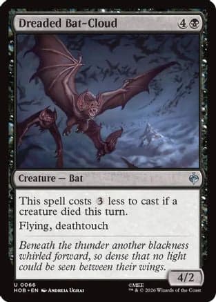Dreaded Bat-Cloud |  Foil (066) [The Hobbit]