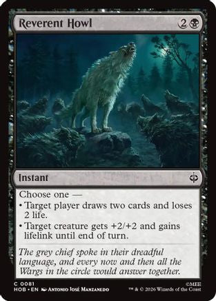 Reverent Howl |  Foil (081) [The Hobbit]