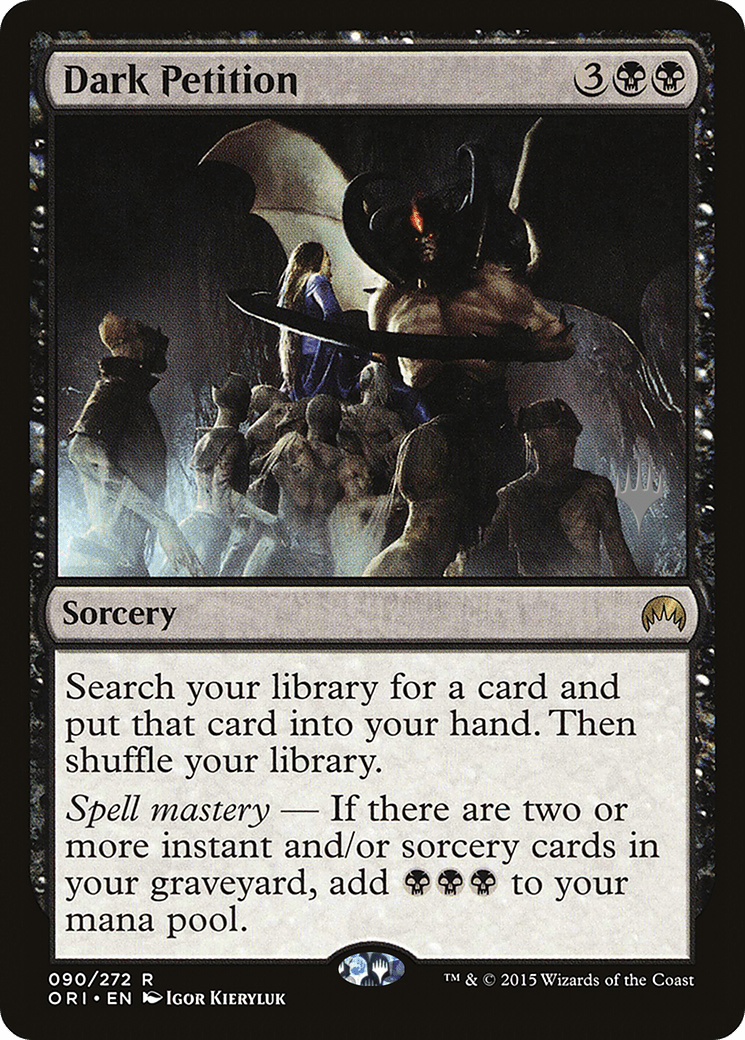 Dark Petition (Promo Pack) [Kaldheim Promos] Foil