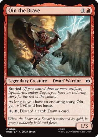 Oin the Brave |  Foil (106) [The Hobbit]