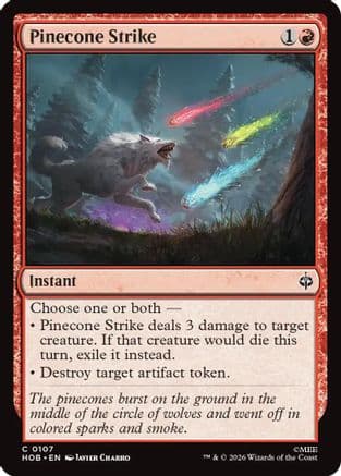 Pinecone Strike |  Foil (107) [The Hobbit]