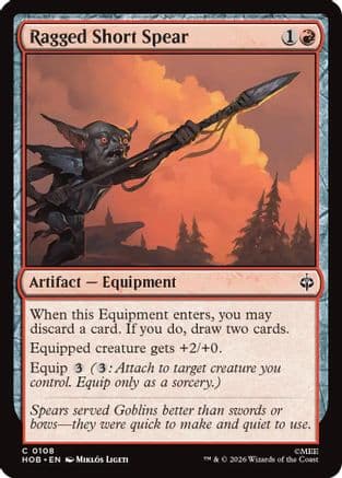 Ragged Short Spear |  Foil (108) [The Hobbit]