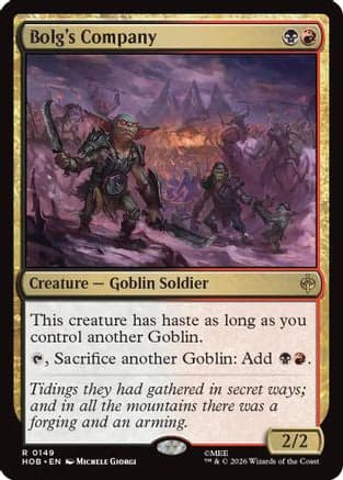 Bolg's Company |  (149) [The Hobbit]
