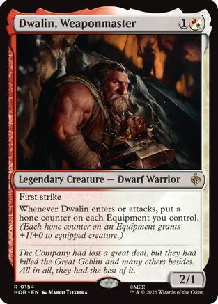 Dwalin, Weaponmaster |  Foil (154) [The Hobbit]