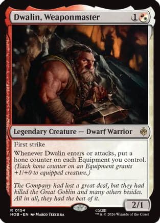 Dwalin, Weaponmaster |  Foil (154) [The Hobbit]