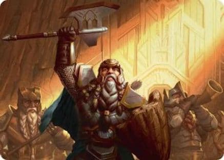 Thorin, Company's Leader Art Card |  (047) [Art Series: The Hobbit]