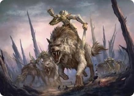 Signal the Onslaught Art Card |  (052) [Art Series: The Hobbit]