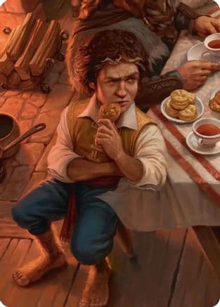 Bilbo, Fellow Conspirator Art Card (4/12) |  (004) [Art Series: The Hobbit]