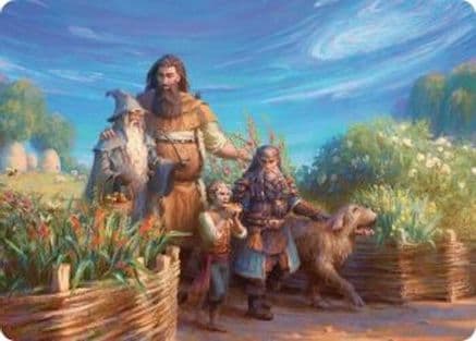 Beorn's Hospitality Art Card |  (020) [Art Series: The Hobbit]