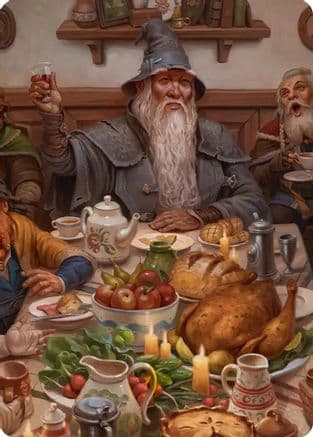 Gandalf, Party Guest Art Card (2/12) |  (002) [Art Series: The Hobbit]