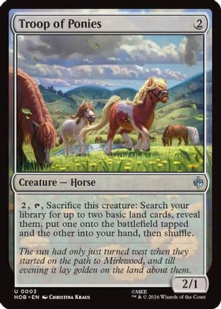Troop of Ponies |  (003) [The Hobbit]