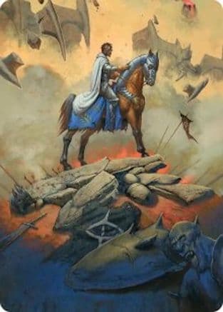 Aragorn, the Uniter Art Card |  (034) [Art Series: The Hobbit]