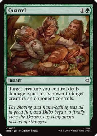 Quarrel |  Foil (135) [The Hobbit]