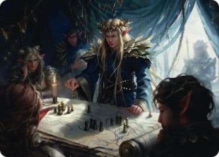 Thranduil the Strategist Art Card |  (049) [Art Series: The Hobbit]