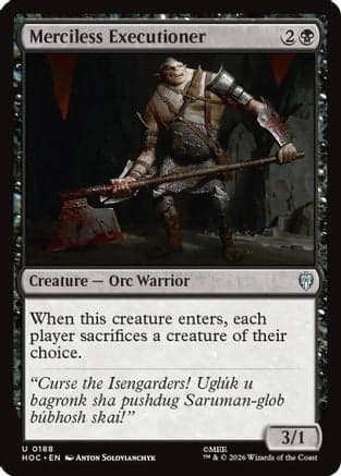 Merciless Executioner |  (188) [The Hobbit: Eternal-Legal]