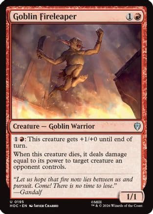 Goblin Fireleaper |  (195) [The Hobbit: Eternal-Legal]