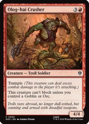 Olog-hai Crusher |  (200) [The Hobbit: Eternal-Legal]