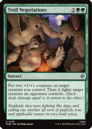 Troll Negotiations |  Foil (138) [The Hobbit]