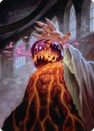 Palantir of Orthanc Art Card |  (037) [Art Series: The Hobbit]