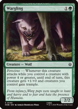 Wargling |  (140) [The Hobbit]