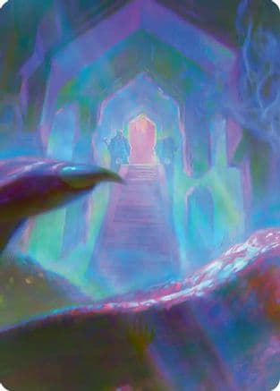 Dragon-Cursed Halls Art Card (8/12) |  (008) [Art Series: The Hobbit]