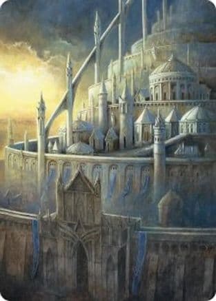 Minas Tirith Art Card |  (038) [Art Series: The Hobbit]